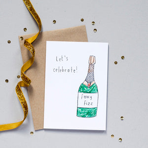 'Let's Celebrate' Greetings Card