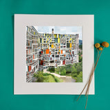 "100 Remnants of Sheffield Park Hill Flats" Photo Montage